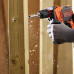 Дриль мережевий ударний BLACK+DECKER BEH550K потужність 550 Вт вага 2.07 кг бічна рукоятка швидкозатискний патрон