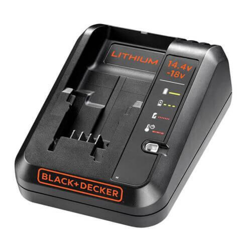 Зарядний пристрій BLACK+DECKER BDC1A 14.4 В 18 В струм зарядки 1 А вага 0.53 кг гарантована якість 2 роки