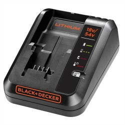 Зарядний пристрій BLACK+DECKER BDC2A Li-Ion 18 В 54 В вага 0.6 кг час зарядки 60 хвилин струм 2 А Зарядний пристрій BLACK+DECKER BDC2A Li-Ion 18 В 54 В вага 0.6 кг час зарядки 60 хвилин струм 2 А