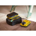Зарядний пристрій STANLEY FATMAX SFMCB12D2 18В 2 акумулятора V20 2.0 Ач вага 1.44 кг струм зарядки 2 А