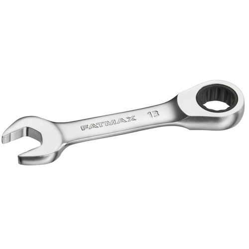 Ключ гайковий комбінований STANLEY FMMT13111-0 13 мм з храповим механізмом матове нікель-хромове покриття