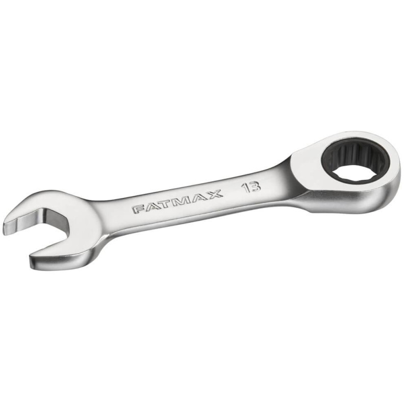Ключ гайковий комбінований STANLEY FMMT13111-0 13 мм з храповим механізмом матове нікель-хромове покриття