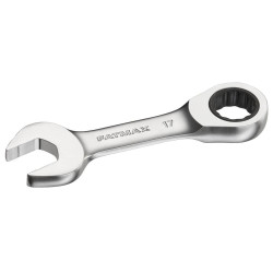 Ключ гайковий комбінований STANLEY FMMT13113-0 17 мм з храповим механізмом матове нікель-хромове покриття Ключ гайковий комбінований STANLEY FMMT13113-0 17 мм з храповим механізмом матове нікель-хромове покриття