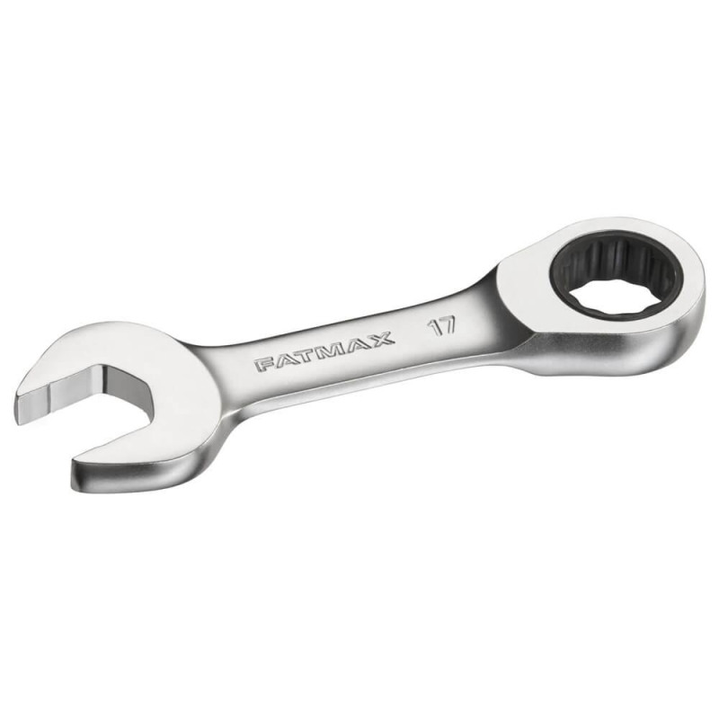 Ключ гайковий комбінований STANLEY FMMT13113-0 17 мм з храповим механізмом матове нікель-хромове покриття