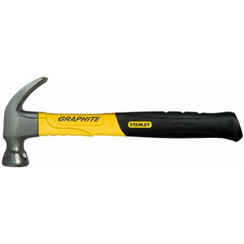 Молоток Graphite Curve Claw STANLEY 1-51-505 вес 450 г длина 350 мм двокомпонентная рукоятка