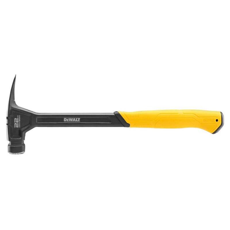 Молоток DeWALT DWHT51005-0 RIP-CLAW суцільнометалевий вага головки 624 г довжина 405 мм антивібраційна рукоятка