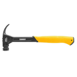 Молоток DeWALT CURVE-CLAW 567 г суцільнометалевий довжина 355 мм антивібраційна рукоятка Молоток DeWALT CURVE-CLAW 567 г суцільнометалевий довжина 355 мм антивібраційна рукоятка