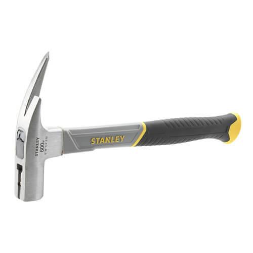 Молоток тесляра STANLEY LATHAMMER FIBERGLAS 600 г длина 325 мм двокомпонентная рукоятка