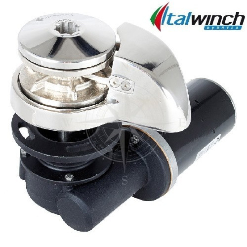 Лебідка Italwinch Smart Inox 12 В 500 Вт 60 А IP67 потужність 650 кгс для катера та лодки