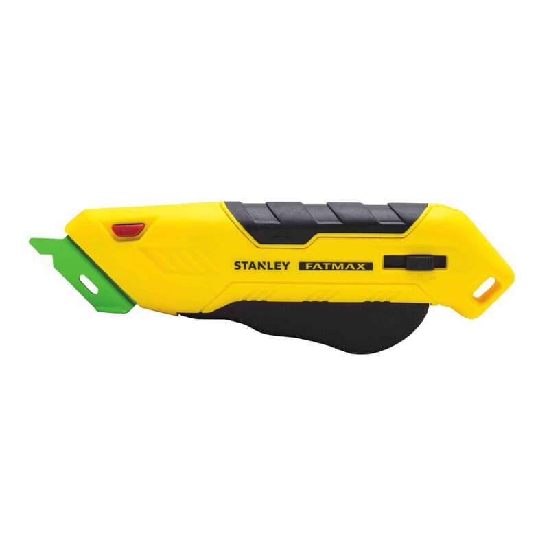Ніж FATMAX® Box Box STANLEY FMHT10363-0 висувне трапецевидне лезо 160 мм ударостійкий АВС-пластик ергономічна ручка