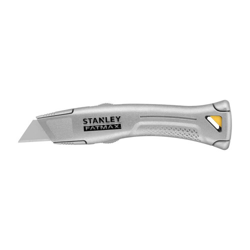 Ніж STANLEY FatMax® Heavy Duty 165 мм фіксоване лезо ергономічний дизайн з тримачем для запасних лез