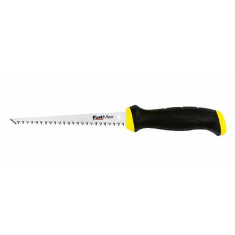Ножівка STANLEY FatMax 355 мм вузька для гіпсокартону ергономічна ручка 7 зубів на дюйм