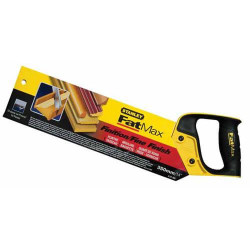 Ножівка STANLEY FatMax 350 мм 11 зубів на дюйм для дерева та пластику з обушком і ергономічною рукояткою Ножівка STANLEY FatMax 350 мм 11 зубів на дюйм для дерева та пластику з обушком і ергономічною рукояткою