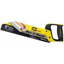 Ножівка FatMax® STANLEY 2-17-206 300 мм для ПВХ товщина полотна 1 мм 11 зубів на дюйм Ножівка FatMax® STANLEY 2-17-206 300 мм для ПВХ товщина полотна 1 мм 11 зубів на дюйм