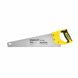 Ножівка SHARPCUT ™ STANLEY STHT20370-1 450 мм товщина 0.85 мм 11 зубів для поперечного та поздовжнього різу Ножівка SHARPCUT ™ STANLEY STHT20370-1 450 мм товщина 0.85 мм 11 зубів для поперечного та поздовжнього різу