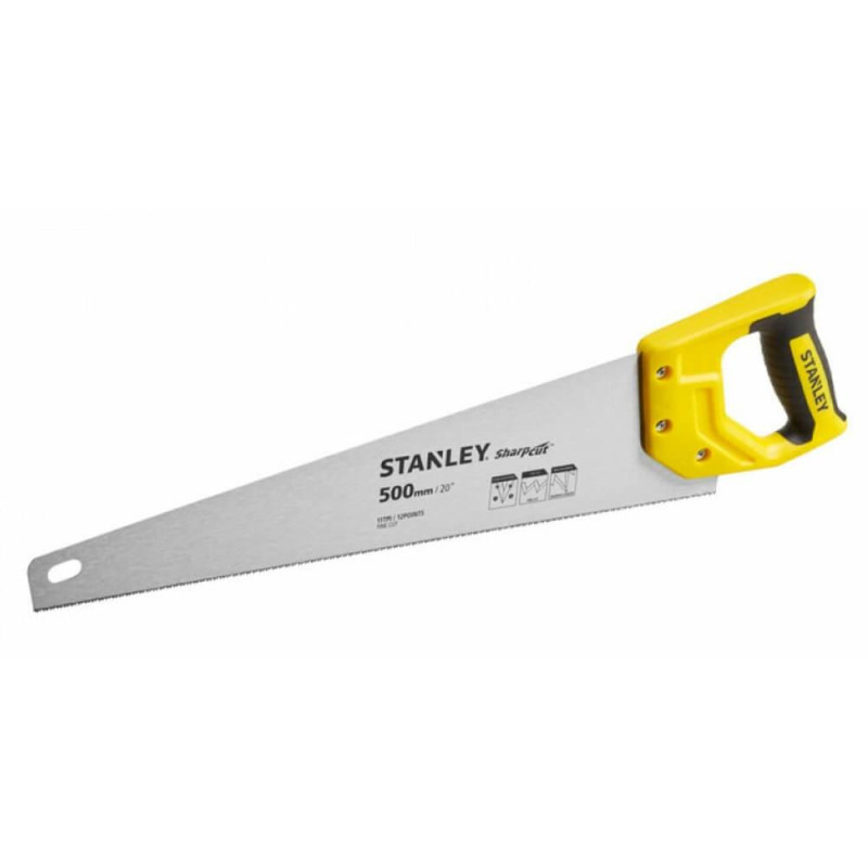 Ножівка SHARPCUT ™ STANLEY STHT20371-1 500 мм 11 зубів зручною рукояткою для роботи з деревом