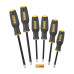 Набір викруток DeWALT DWHT62056-0 TOUGHSERIES™ MAX FIT® 6 штук з нікельованими наконечниками та м'якою рукояткою