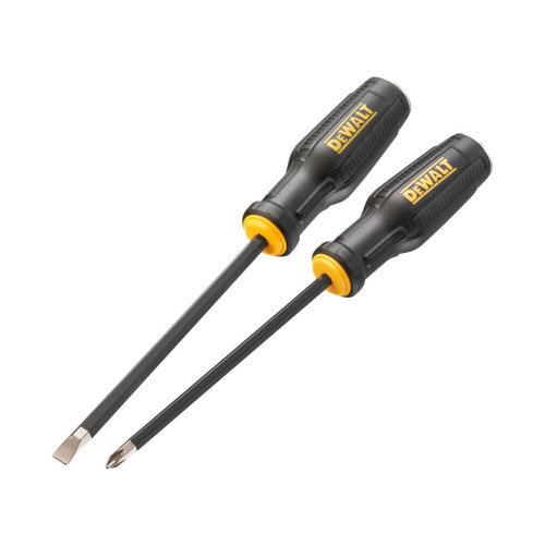 Набір викруток DeWALT DWHT65100-0 демонтажних 2 штуки магнітні наконечники нержавіюча сталь ергономічна ручка