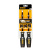 Набір викруток DeWALT DWHT65100-0 демонтажних 2 штуки магнітні наконечники нержавіюча сталь ергономічна ручка