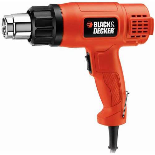 Пістолет гарячого повітря BLACK+DECKER KX1650 потужність 1750 Вт вага 0.6 кг повітряний потік 570 л/хв максимальна температура 60