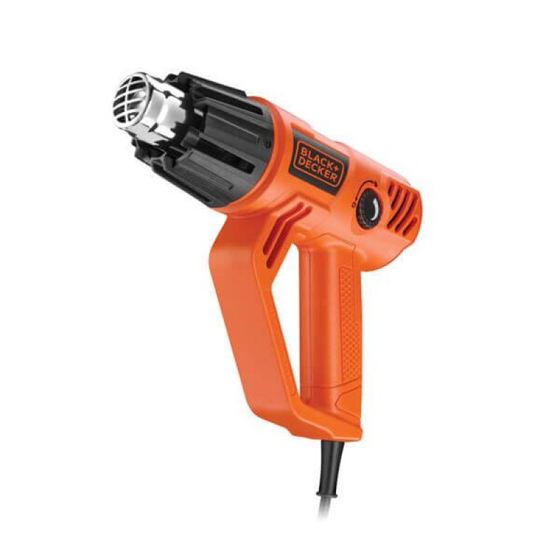 Пістолет гарячого повітря BLACK+DECKER KX2001 потужність 2000 Вт вага 0.85 кг температура до 600 градусів