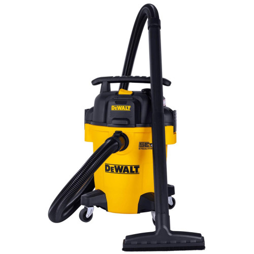 Пилосос мережевий DeWALT DXV23PLPTA-QT потужність 750 Вт об'єм пилозбірника 23 л сила всмоктування 18 кПа