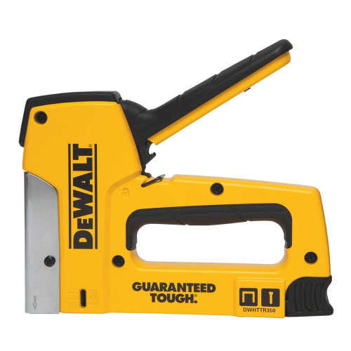 Степлер Heavy Duty DeWALT DWHTTR350-0 алюмінієва конструкція для скоб типу G 6-14мм цвяхів типу J 12 15мм