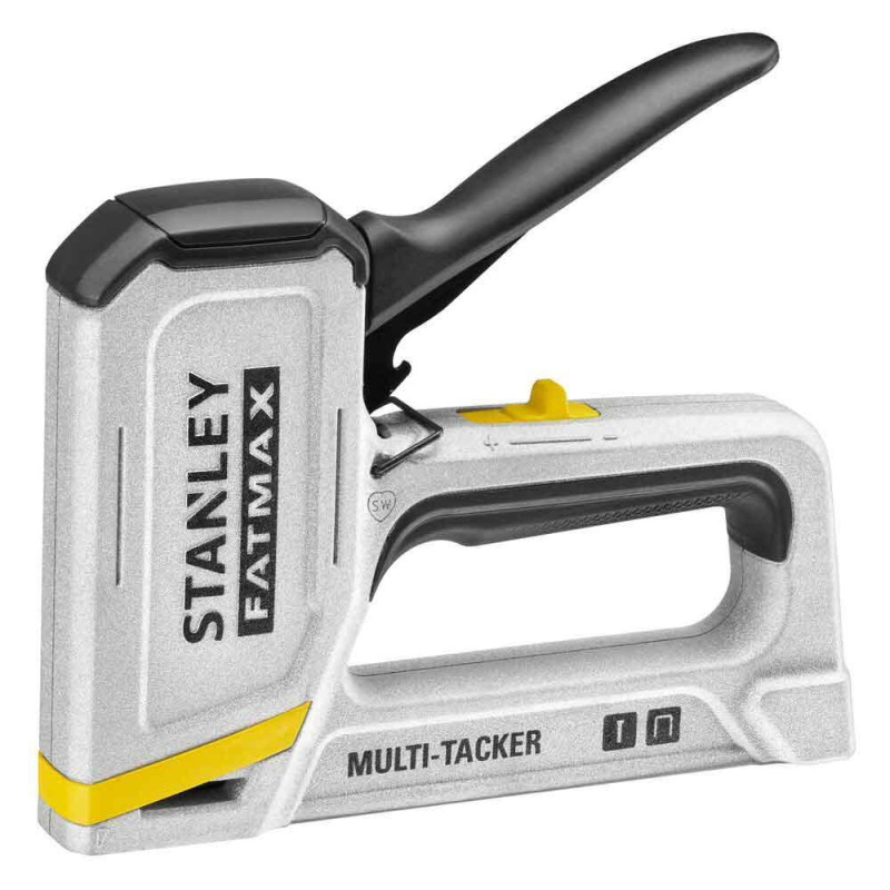 Степлер Light Duty STANLEY FMHT70443-0 для скоб типу A і шпильок типу J механізм EASY SQUEEZE легкий доступ до магазину