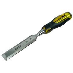 Стамеска Stanley FatMax 0-16-262 ширина леза 30 мм довжина леза 155 мм ергономічна рукоятка Стамеска Stanley FatMax 0-16-262 ширина леза 30 мм довжина леза 155 мм ергономічна рукоятка