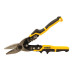 Ножиці по металу DeWALT DWHT14675-0 250 мм прямі ергономічні для різу до 1.2 мм чорні оксидовані губки