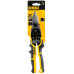 Ножиці по металу DeWALT DWHT14675-0 250 мм прямі ергономічні для різу до 1.2 мм чорні оксидовані губки