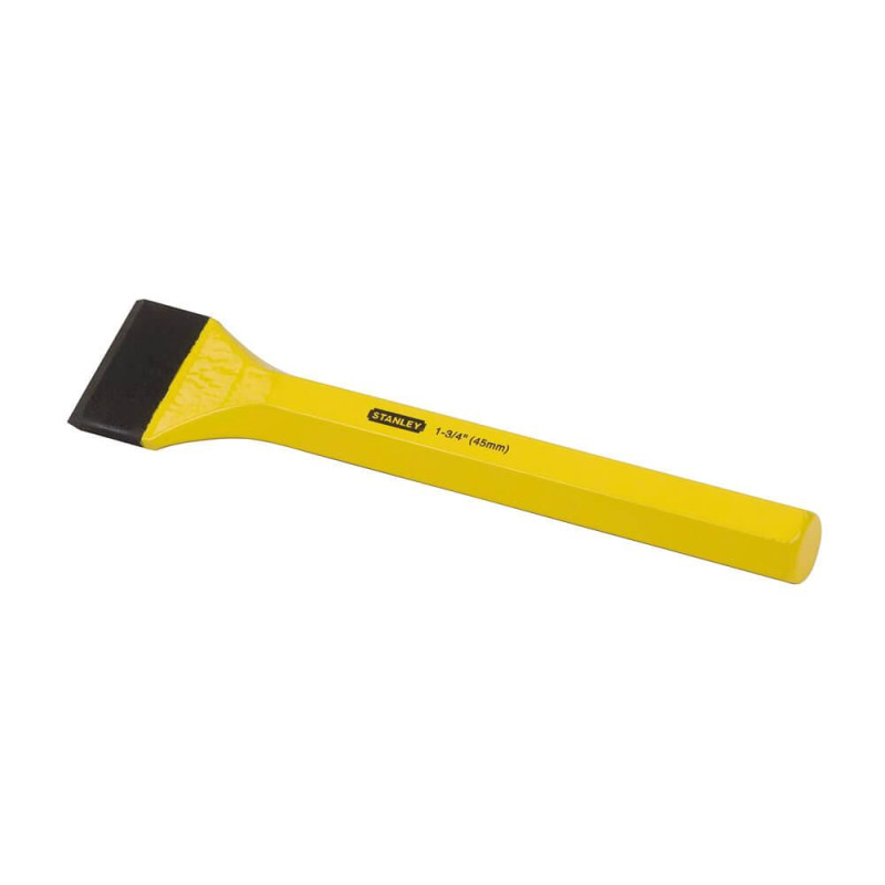 Зубило муляря STANLEY 4-18-294 45 мм 216 мм кованая конструкция для резки камня и бетона