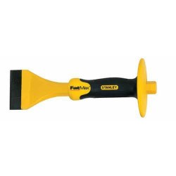 Зубило електрика STANLEY FatMax™ 55 мм ширина 250 мм довжина кована конструкція для грубого різання і підгонки Зубило електрика STANLEY FatMax™ 55 мм ширина 250 мм довжина кована конструкція для грубого різання і підгонки