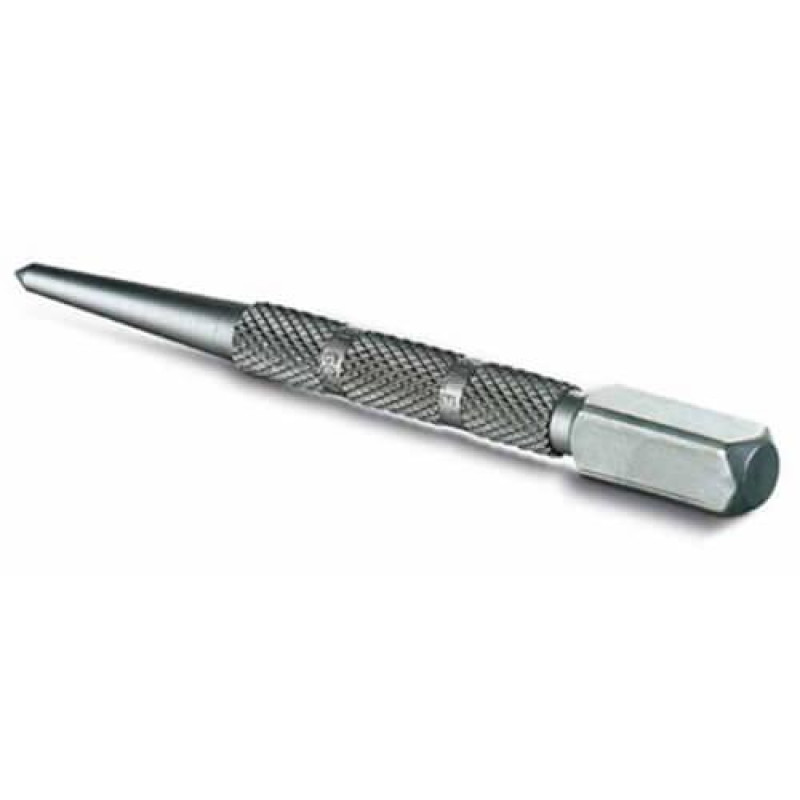 Кернер Center Punch STANLEY 101 мм інструментальна сталь діаметром 3 мм квадратний хвостовик