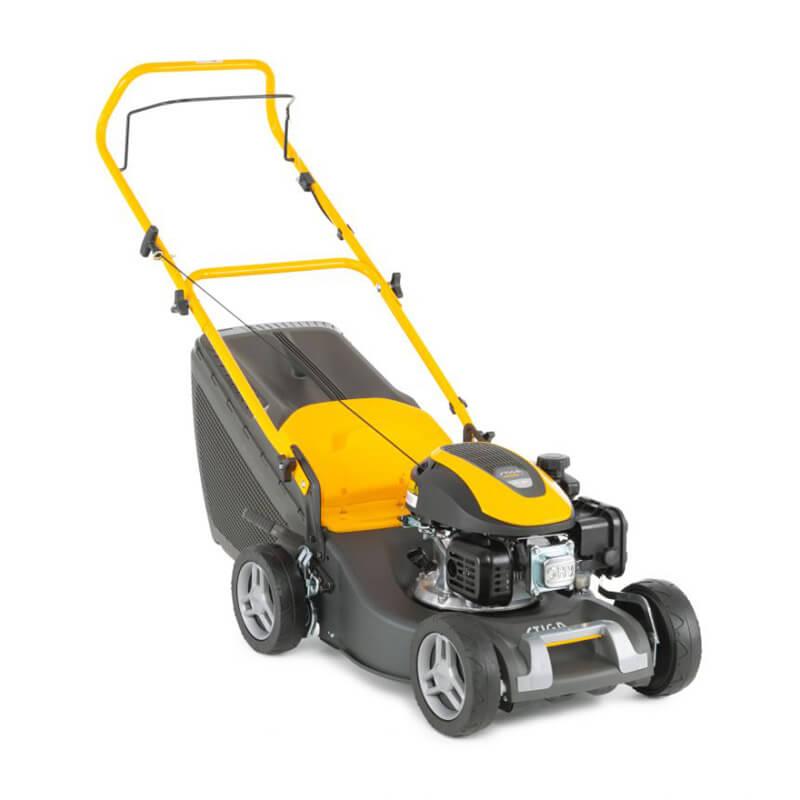 Газонокосарка бензинова STIGA Collector43 двигун STIGA 120 OHV ширина косіння 41 см травозбірник 60 л