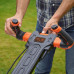 Газонокосарка електрична BLACK+DECKER BEMW471ES потужність 1.6 кВт ширина косіння 38 см травозбірник 45 л