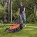 Газонокосарка електрична BLACK+DECKER BEMW481BH потужність 1.8 кВт ширина косіння 42 см травозбірник 50 л