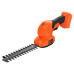Кущоріз-ножиці акумуляторні BLACK+DECKER BCSS18B 18 В вага 1.9 кг довжина ножа 20 см максимальний діаметр гілок 18 мм