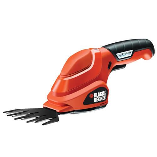 Ножиці акумуляторні BLACK+DECKER GSL200 3.6 В вага 0.58 кг максимальний діаметр гілок 23 мм длина ножа 10 см