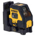 Лазерний рівень DeWALT DCLE14201RB лінійний з вбудованим Li-Ion акумулятором точність 0.3 мм на 1 м клас захисту IP54