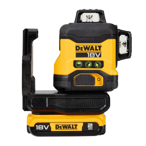 Лазерний рівень лінійний DeWALT DCLE34031D1 точність 0.3 мм на 1 м 3 промені акумулятор 18В XR Li-Ion