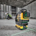 Лазерний рівень DeWALT DCLE34031N 18В XR Li-Ion точність 0.3 мм самовирівнювання 3 х 360° IP54
