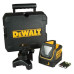 Лазерний рівень DeWALT DW0811 точність 4 мм на 10 м самовирівнювання IP54 вага 0.65 кг