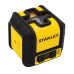 Лазерний рівень STANLEY CUBIX® Red Beam Cross Line STHT77498-1 точність 6 мм на 10 м 12 м 2 батарейки АА