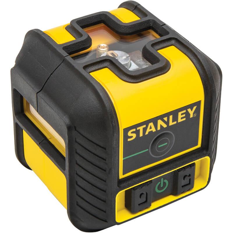 Рівень лазерний STANLEY Cross90 STHT77592-1 точність 5 мм на 10 м живлення 2 батарейки AA IP50