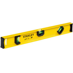 Рівень STANLEY BASIC I-BEAM 450 мм алюмінієвий 3 капсули похибка +/- 2.0 мм/м Рівень STANLEY BASIC I-BEAM 450 мм алюмінієвий 3 капсули похибка +/- 2.0 мм/м