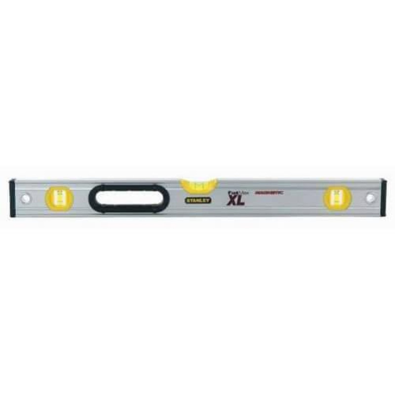 Рівень STANLEY FatMax® XTREME 600 мм алюмінієвий з 3 капсулами та магнітами похибка +/- 0.5 мм/м