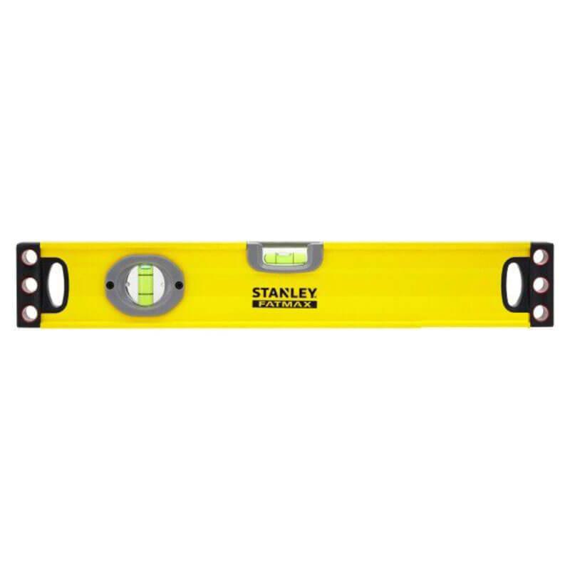 Рівень STANLEY FatMax® II 400 мм алюмінієвий з двома капсулами похибка +/- 0.5 мм/м для професійного використання
