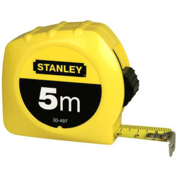 Рулетка вимірювальна GLOBAL TAPE STANLEY 0-30-497 довжина 5 м ширина 19 мм пластиковий корпус клас точності II Рулетка вимірювальна GLOBAL TAPE STANLEY 0-30-497 довжина 5 м ширина 19 мм пластиковий корпус клас точності II