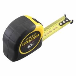 Рулетка вимірювальна STANLEY FatMax Blade Armor 10 м ширина 32 мм ударостійкий пластик клас точності II Рулетка вимірювальна STANLEY FatMax Blade Armor 10 м ширина 32 мм ударостійкий пластик клас точності II